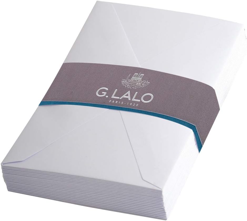 Lalo 24200l sobres plisadas 14x9 cm blanco