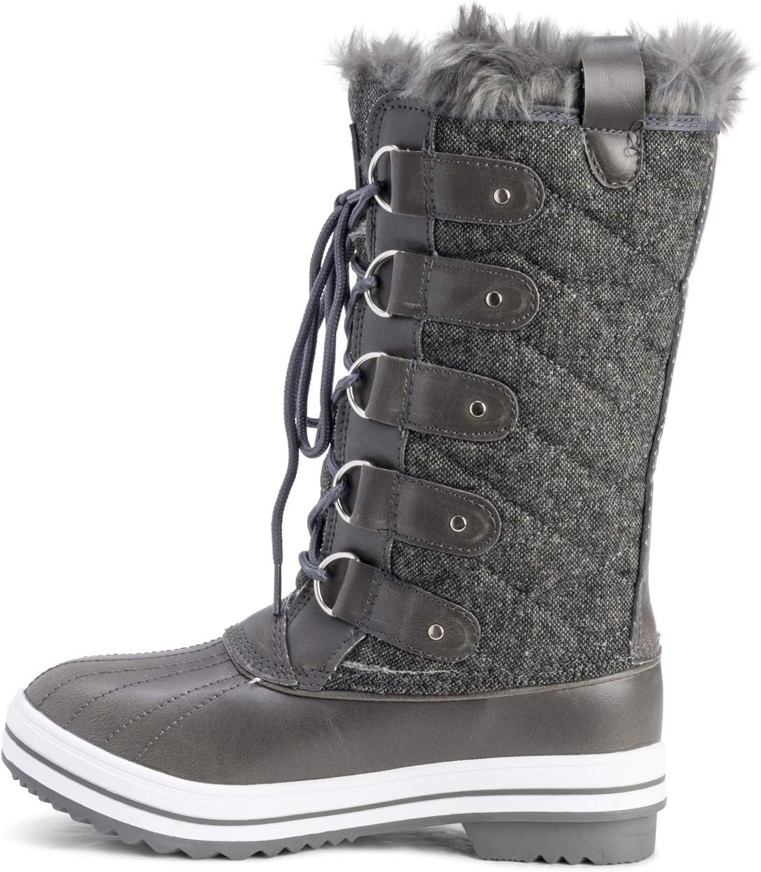 Thumbnail 2 de Polar Femmes Matelassée Grand Neige Botte Imperméable