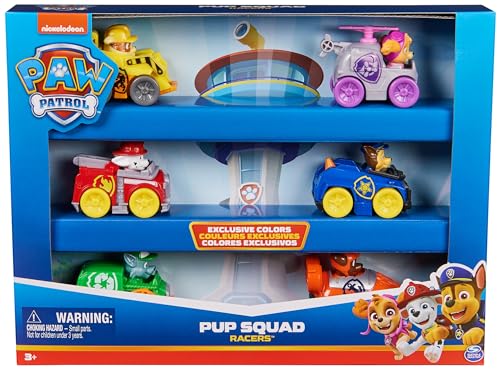 Thumbnail 7 de Paw Patrol Pup Squad Racers Pack: 6 coches de Patrulla Canina para niños