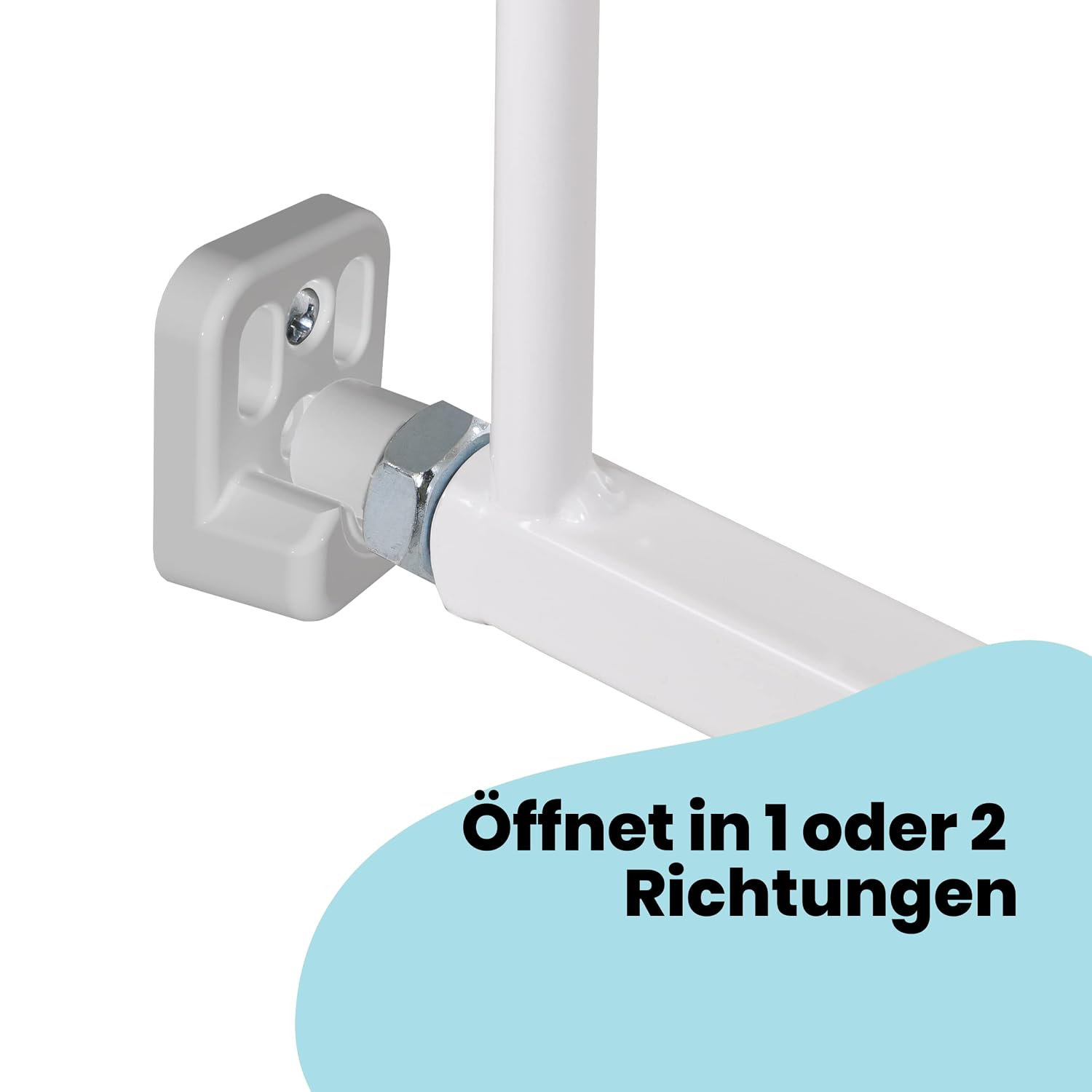 Thumbnail 5 de Safety 1st Wall Fix Treppengitter 62–102cm 🚪