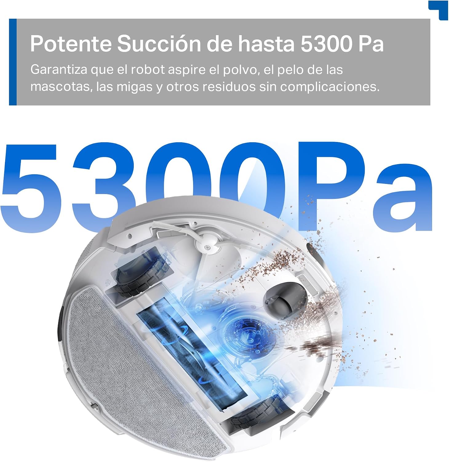 Detalle 2 de Tapo RV30 MAX Plus 5300Pa