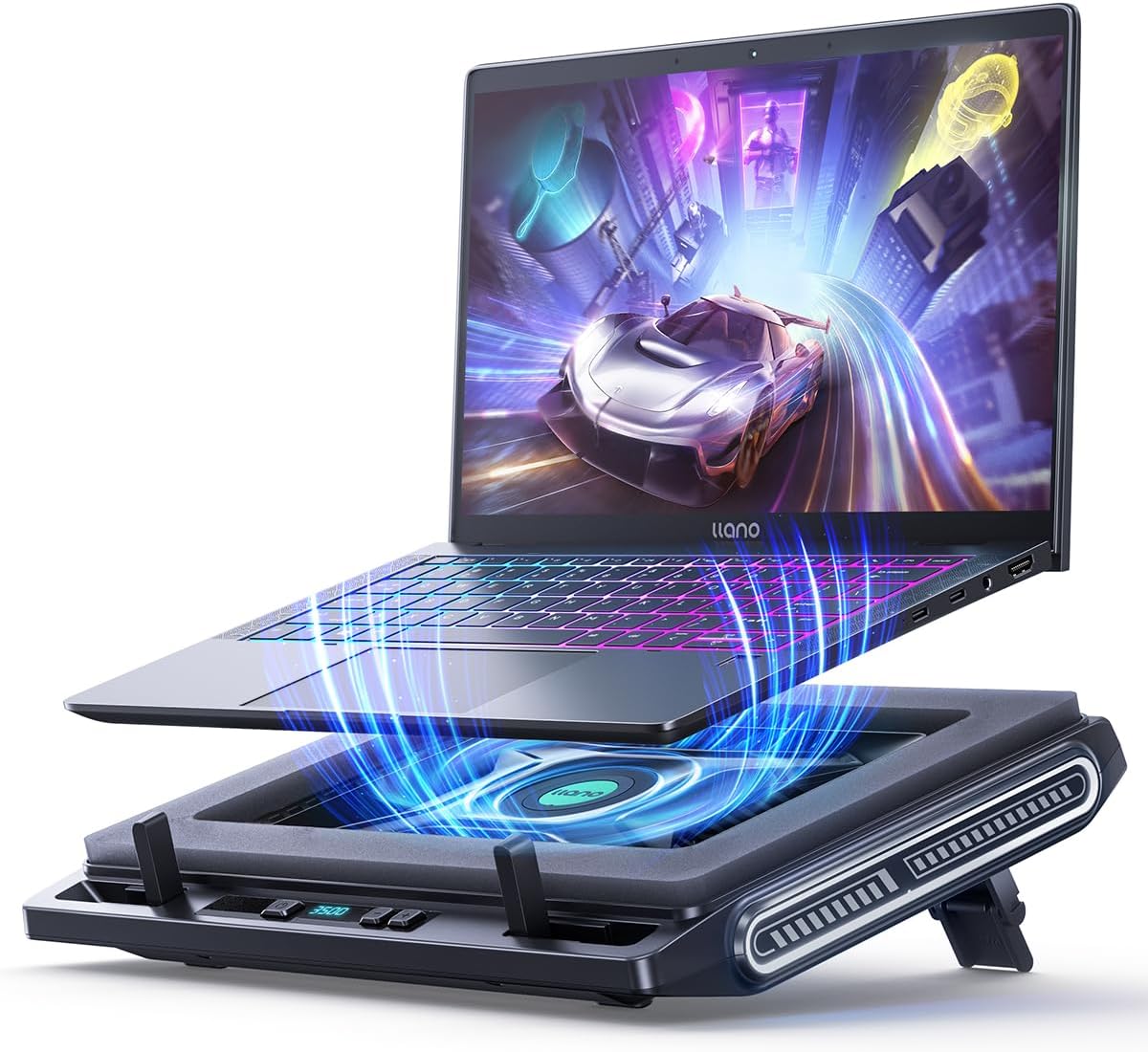 Detalle de llano Laptop Cooling Pad V10