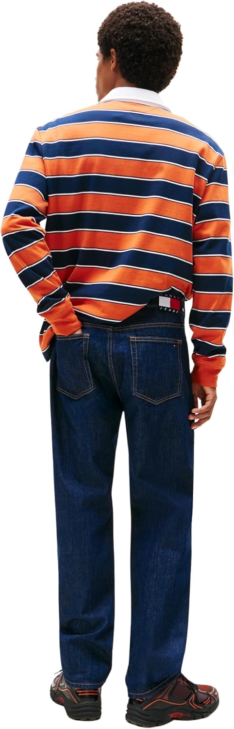 Detalle 2 de Tommy Jeans Sonny Rglr Tprd Di4156 Dm0dm22186 – Pantaloni in Denim Unisex, Regular Fit