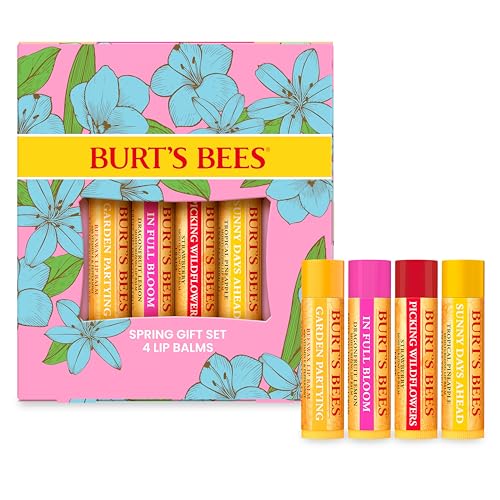 Detalle de Burt's Bees In Full Bloom set bálsamos 4×4,25 g 💄