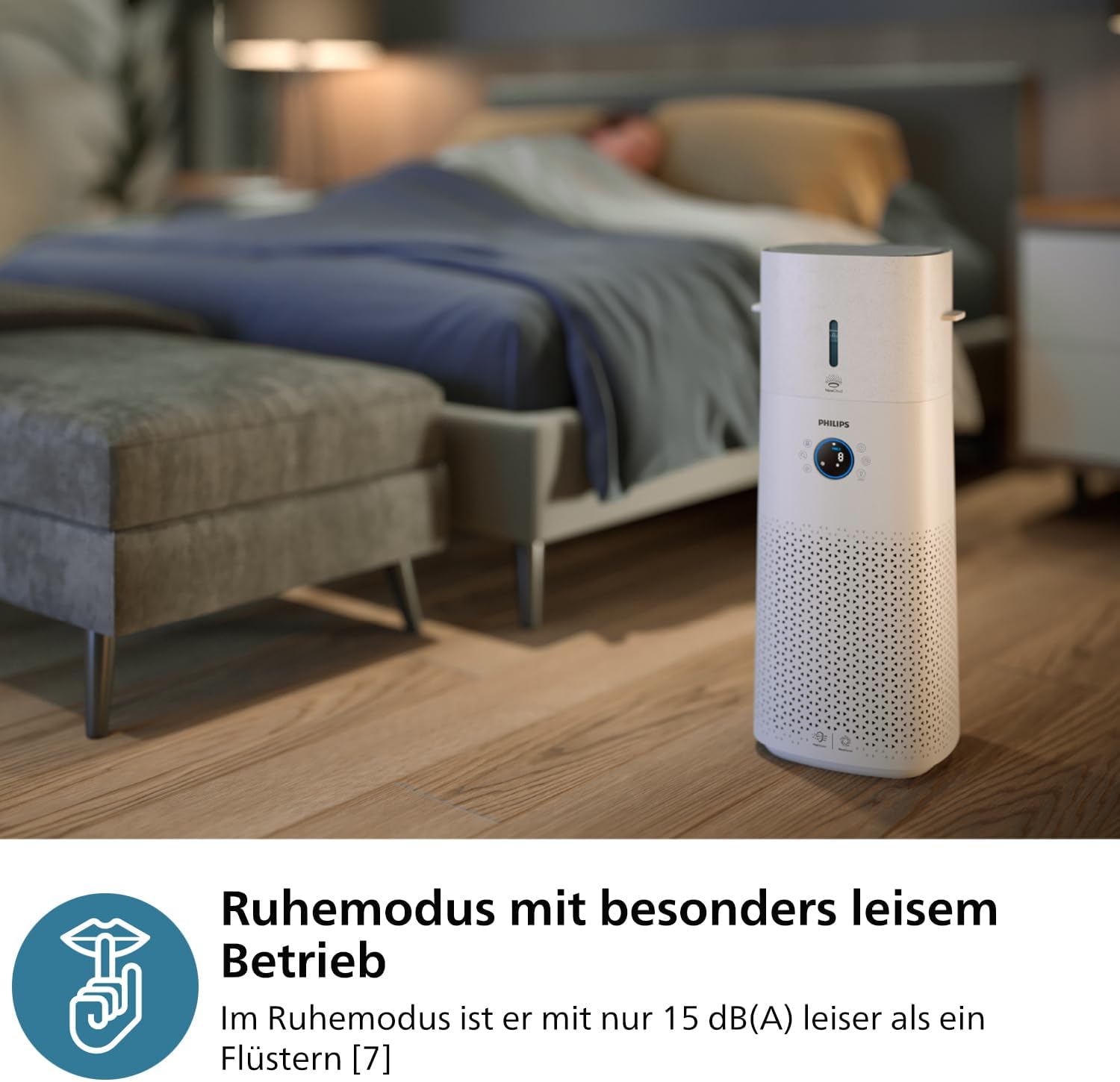 Thumbnail 5 de Philips 3000 Series Luftreiniger‑Befeuchter 131 m² 🌬