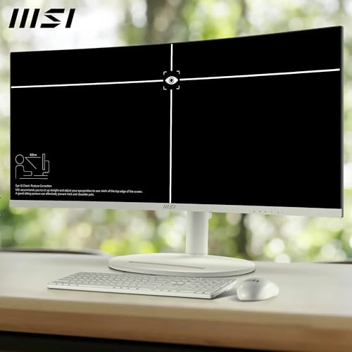 Detalle 2 de MSI Modern MD342CQPW 34-inch UWQHD curved monitor