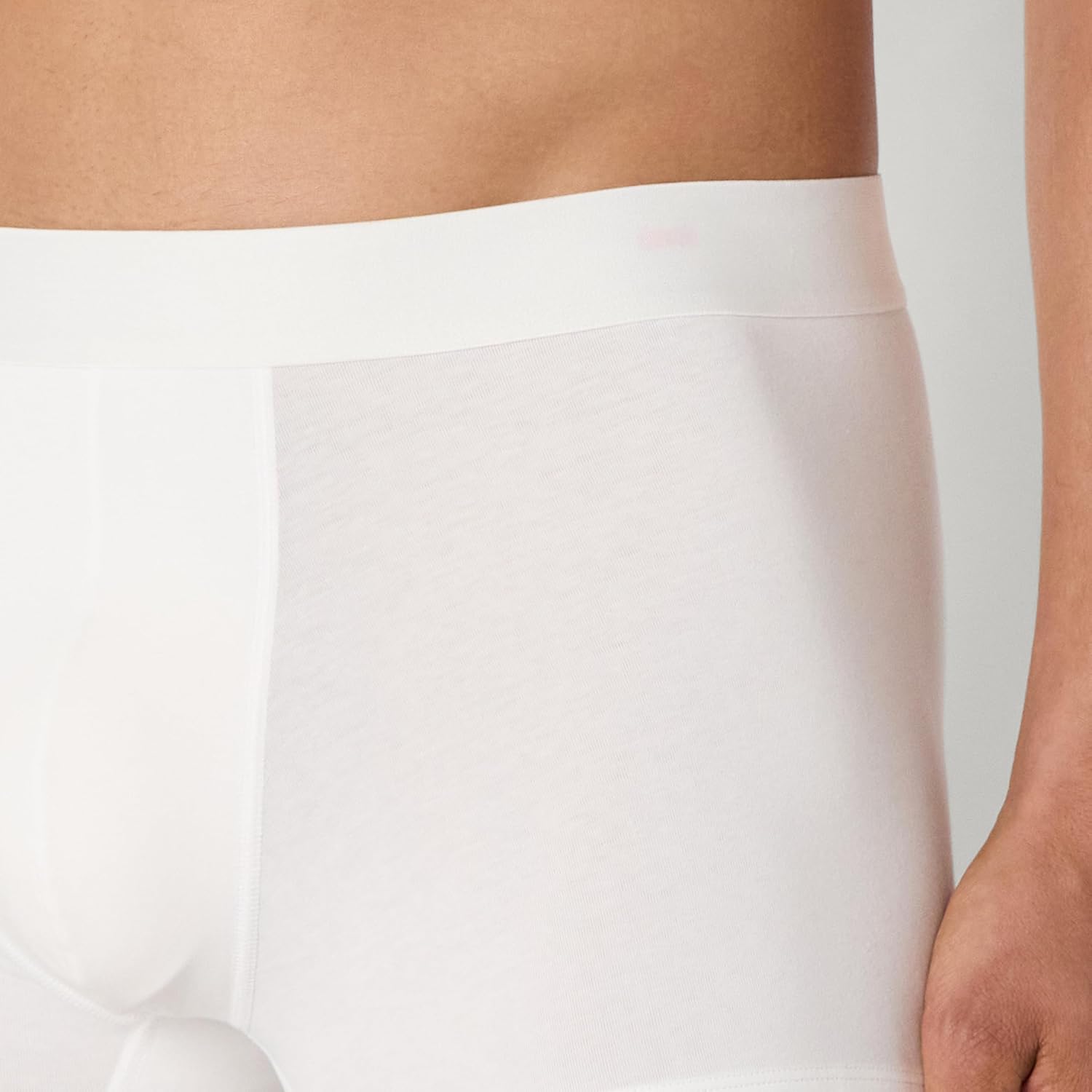 Detalle de Amazon Essentials Men's Cotton Jersey Boxer Shorts Underwear, Pack of 5