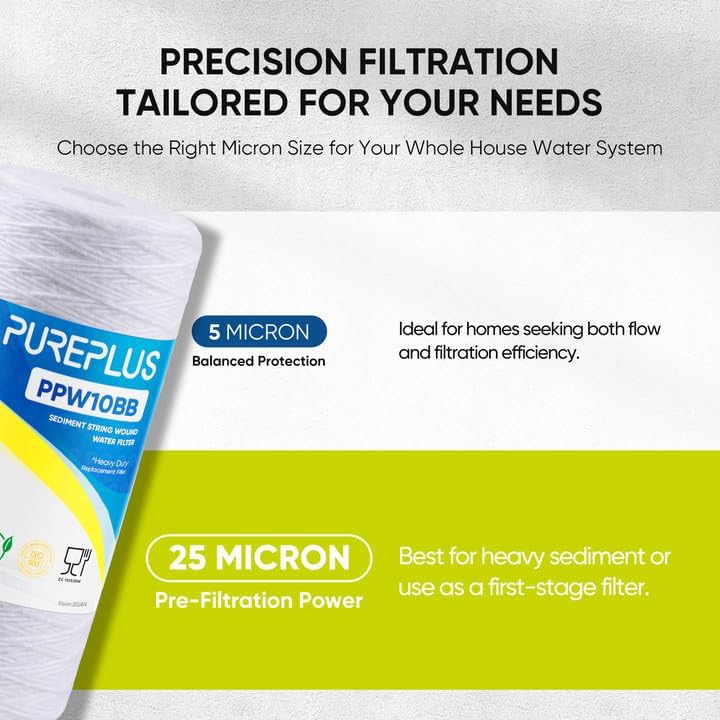 Thumbnail 5 de PUREPLUS 25 Micron Whole House Filter