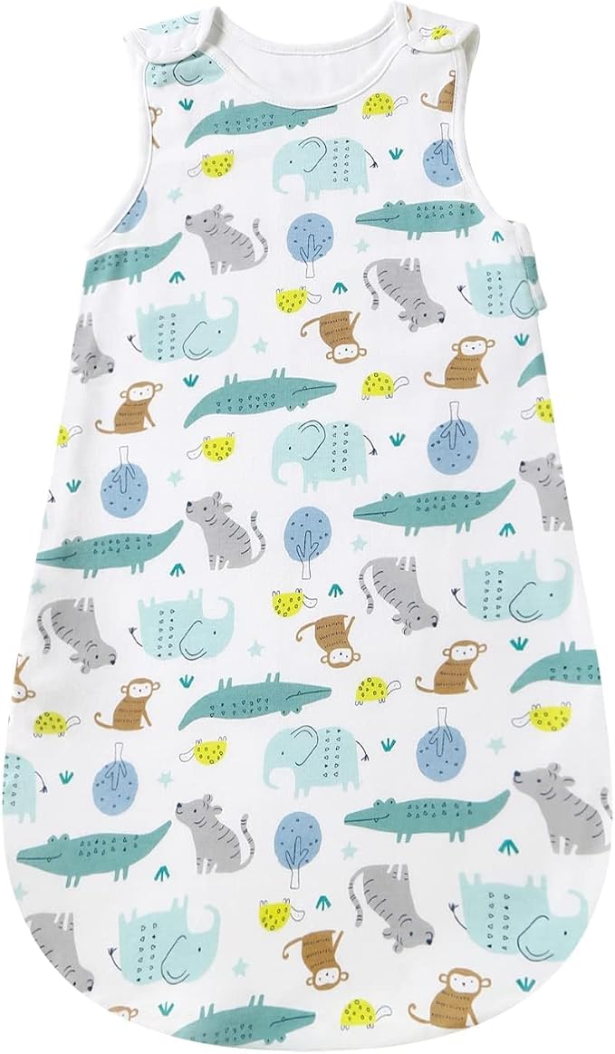 Mosebears Saco de Dormir Bebé Verano 🌙 12-18 Meses