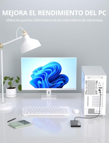 Thumbnail 7 de Disco Duro Externo Portátil Ultra Delgado 500GB USB 3.0 HDD de BNEHHOV