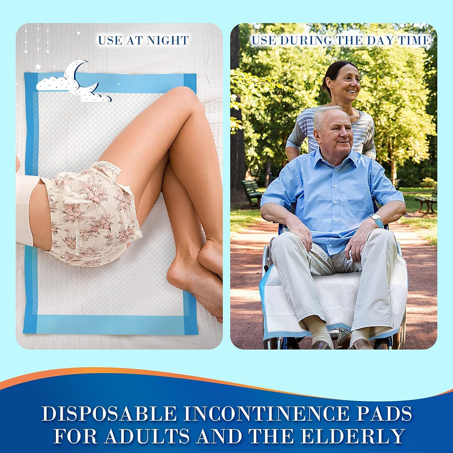 Detalle de SofyFINE 100 Count Disposable Beds Pads 23x36 Waterproof Underpads