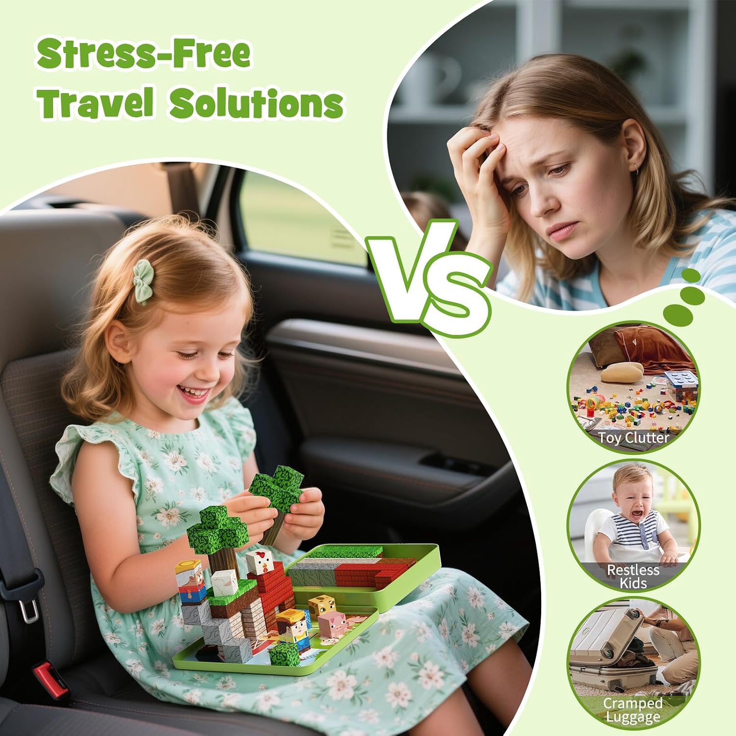 Detalle de Magnetic Travel Toy Set, 49 Pieces
