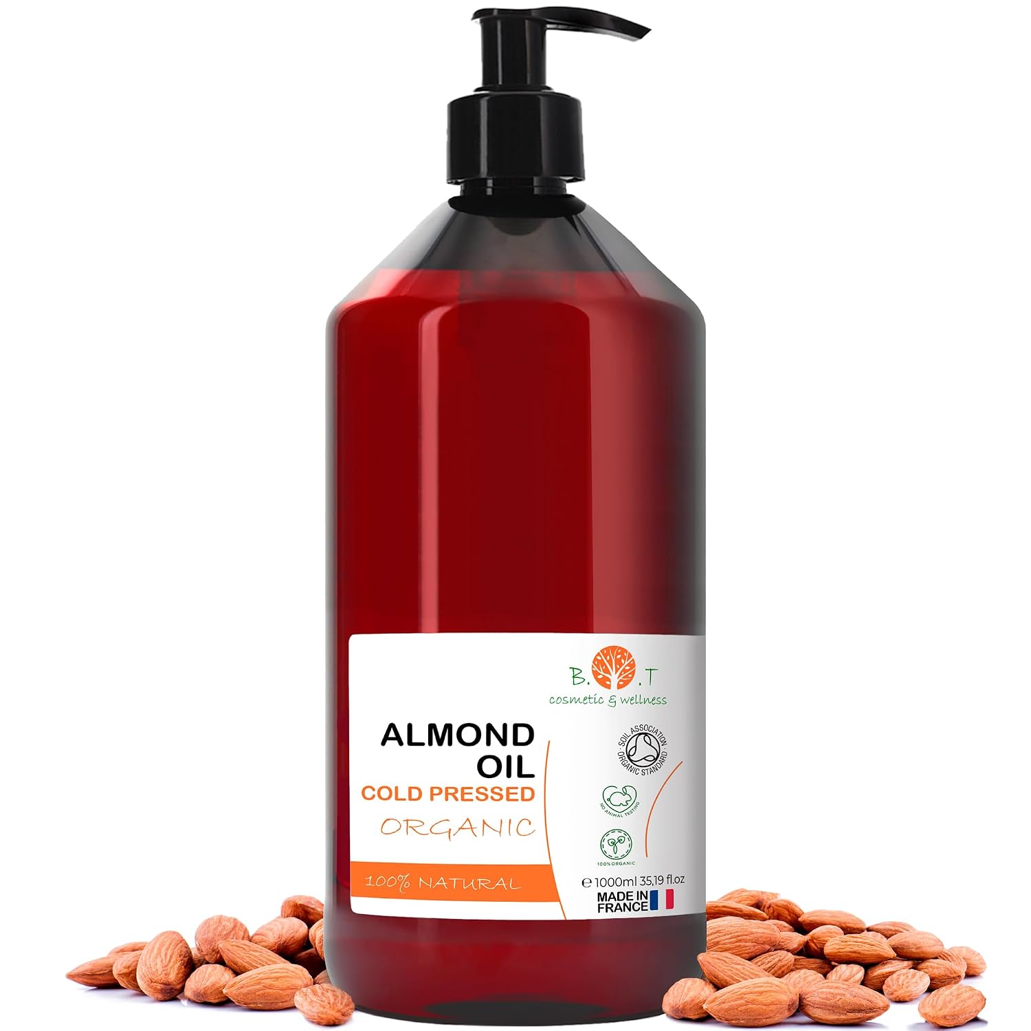 Detalle de B.O.T cosmetic & wellness Mandelöl 1000 ml