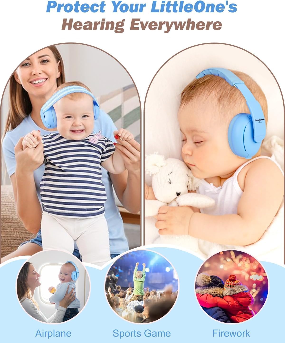 Thumbnail 4 de Baby Ear Defender noise reduction earmuffs for 36 months