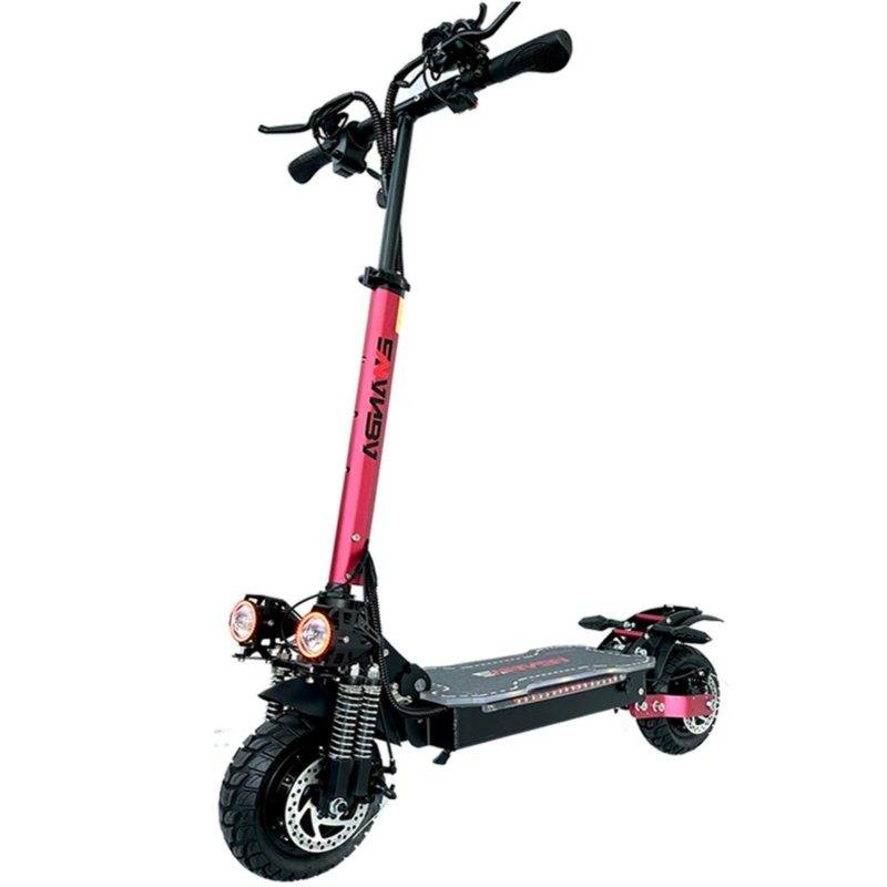 Detalle 2 de Emanba X6 Pro 2400W: patinete eléctrico todo terreno con 70 km de autonomía