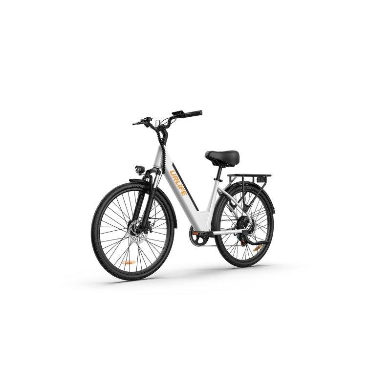 Detalle de Bicicleta eléctrica URLIFE E26: potencia, autonomía y versatilidad para ciudad y campo