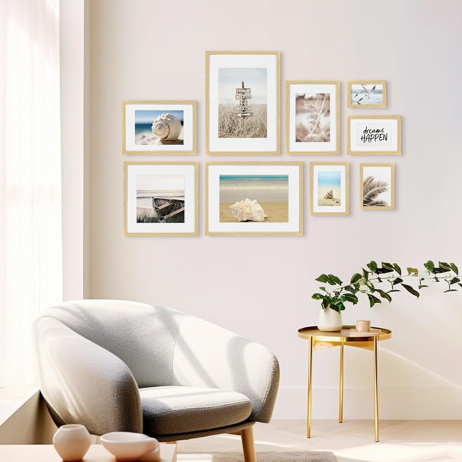 Thumbnail 6 de A3 Picture Frame 3 Pack: Versatile MDF Frames for A4 Photos with Matting