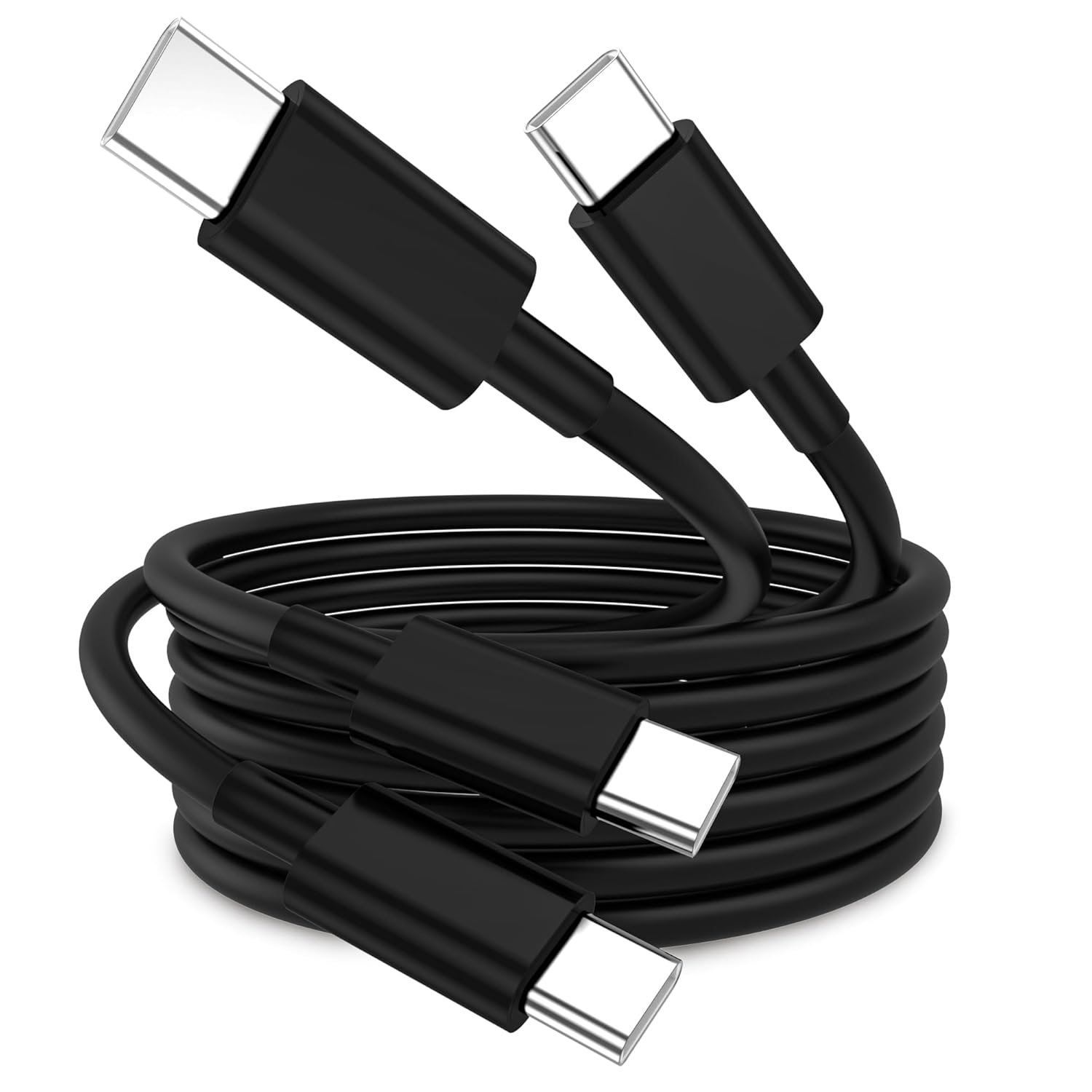 Detalle de 2-Pack 10ft 240W USB-C to USB-C Cable