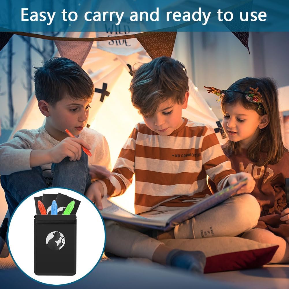 Thumbnail 4 de OSDUE Bambini Giocattolo Detective, set 108 pezzi con penne invisibili e ingranditori