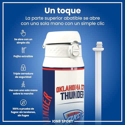 Thumbnail 2 de Gourde NBA Oklahoma City Thunder, 750 ml, étanche ⚙