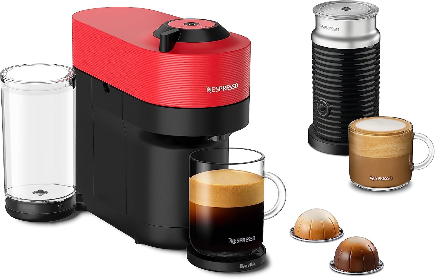 Detalle de Nespresso coffee and espresso maker Vertuo Pop+