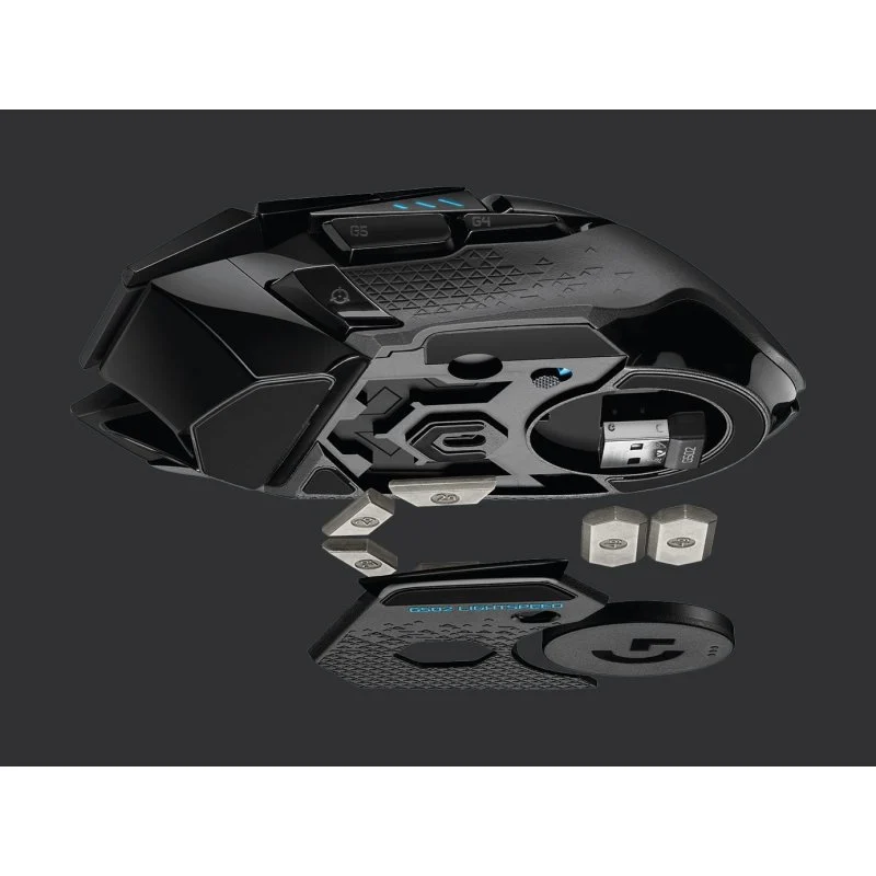 Thumbnail 3 de Logitech G502 LIGHTSPEED ratón inalámbrico 25600 DPI
