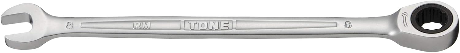 Detalle de TONE HPRM-08 ラチェットめがねレンチ 8mm・薄型ヘッド・72枚ギア