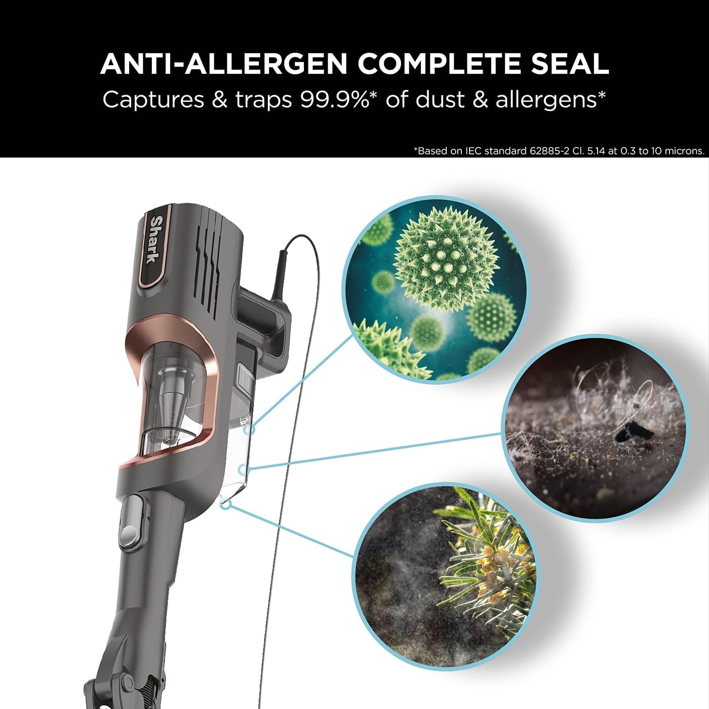 Thumbnail 6 de Shark HZ500UKT Corded Stick Vacuum 2.6L