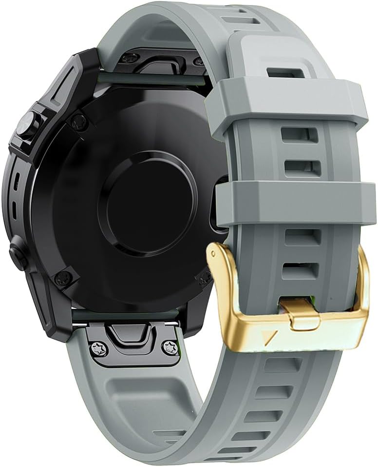 Thumbnail 6 de Fleshy Leaf 20mm Silicone Sport Band with Easy Fit for Garmin Fenix 8, epix Pro, and Fenix 7/6/5 Series