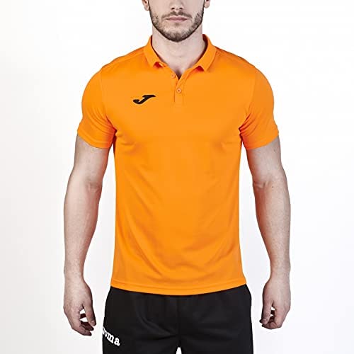 Thumbnail 4 de Joma Hobby Polo para Hombre, Naranja Fluor (050) – Talla L