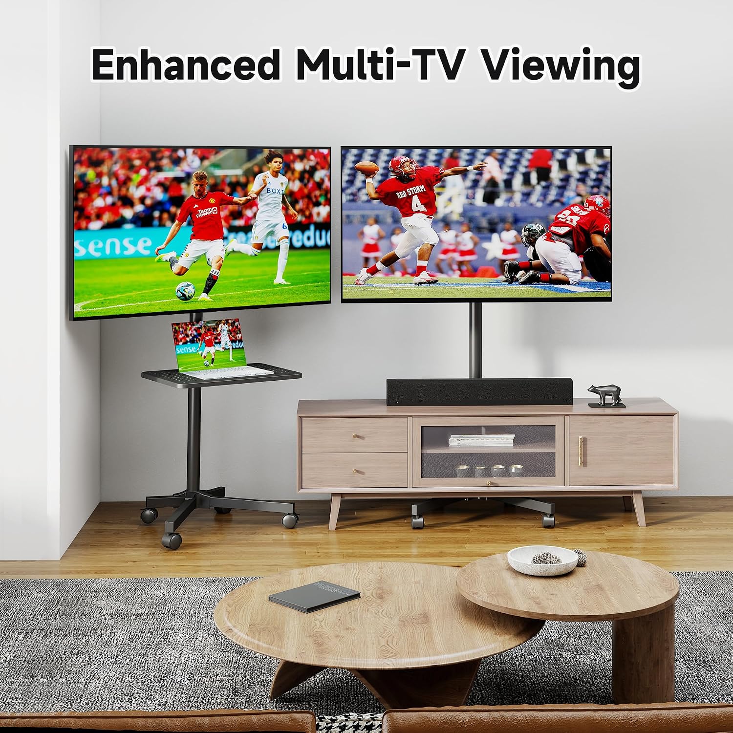 Thumbnail 6 de XINLEI ML55A supporto TV mobile 21-60"