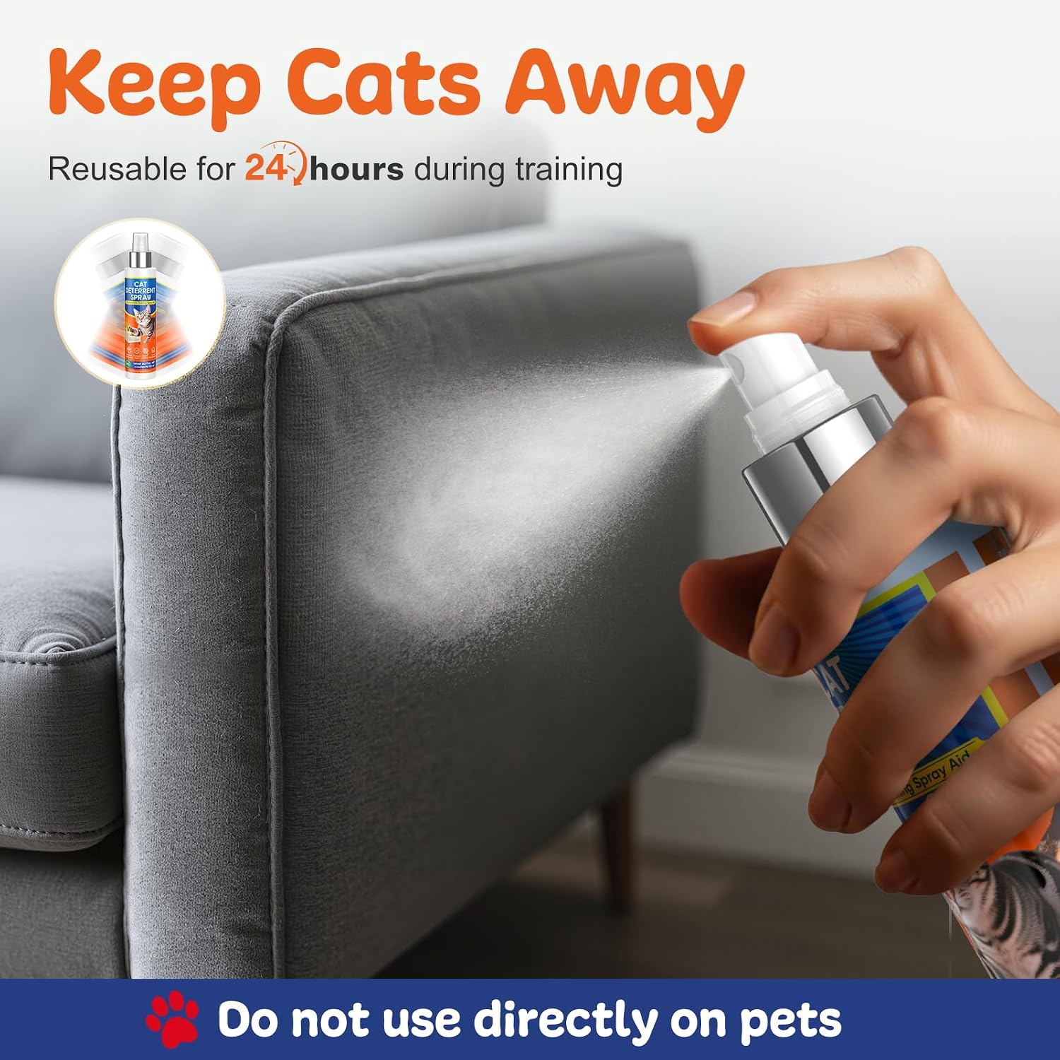 Thumbnail 5 de Cat Deterrent Spray, 5.07 Fl Oz