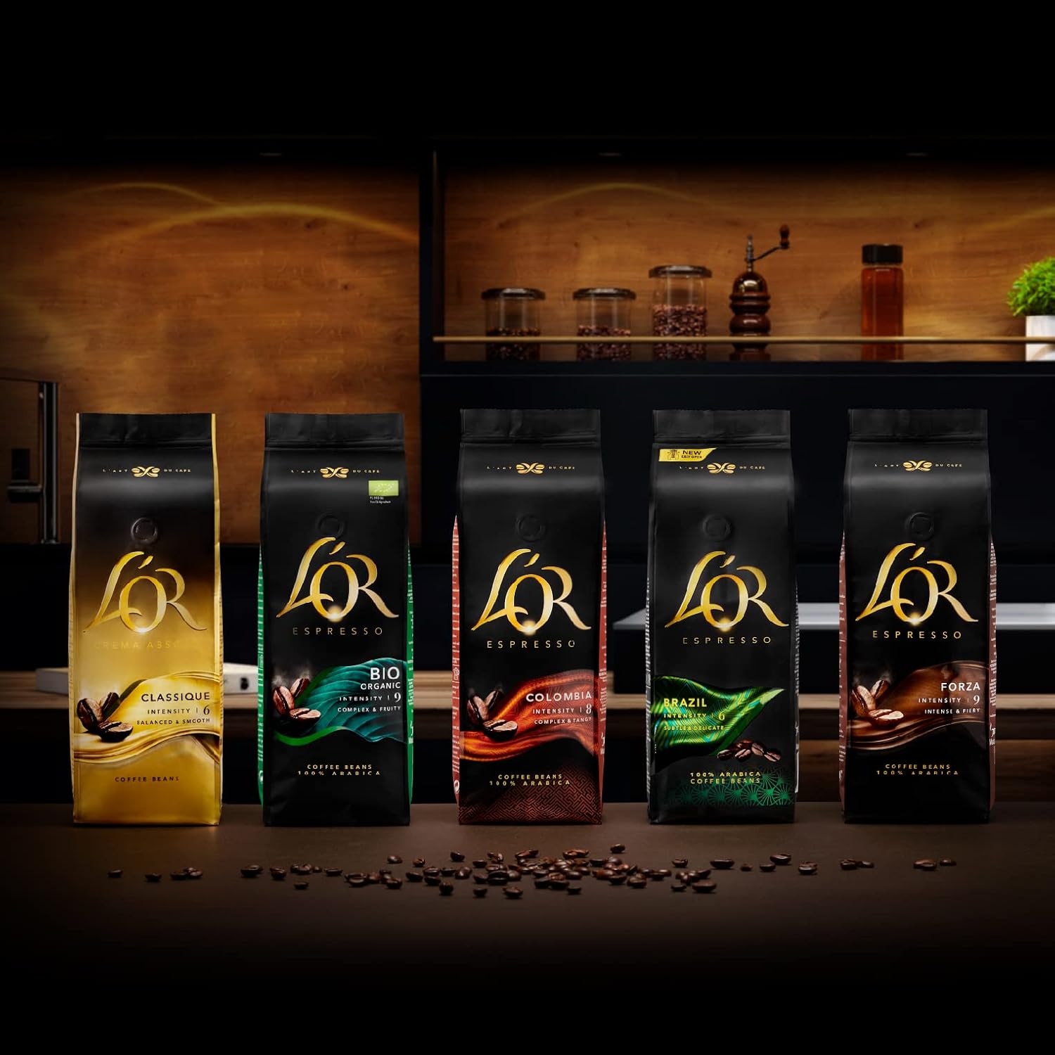 Thumbnail 7 de L'OR Espresso Brazil Café en Grano 100% Arábica ☕ 4x500g
