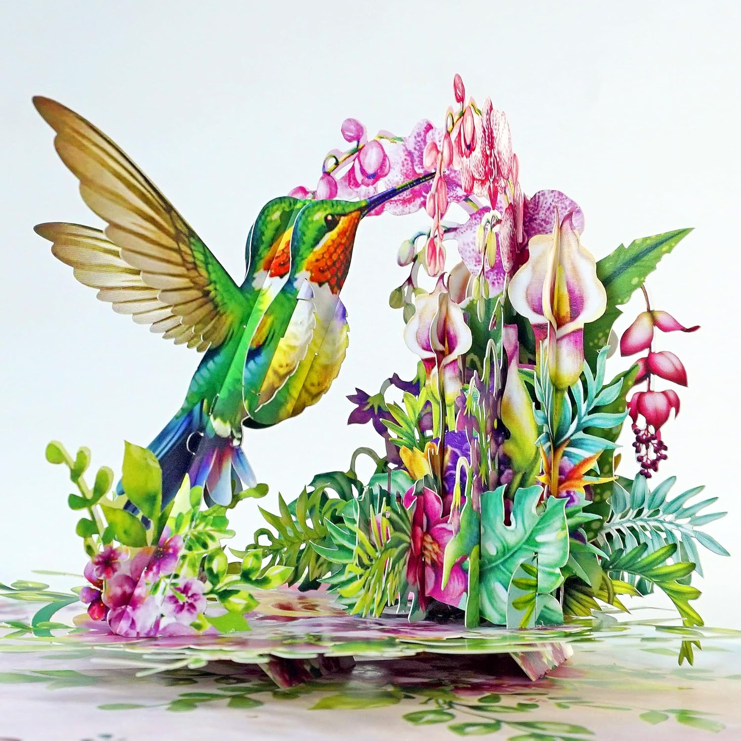 CUTPOPUP HummingBird Pop Up Card