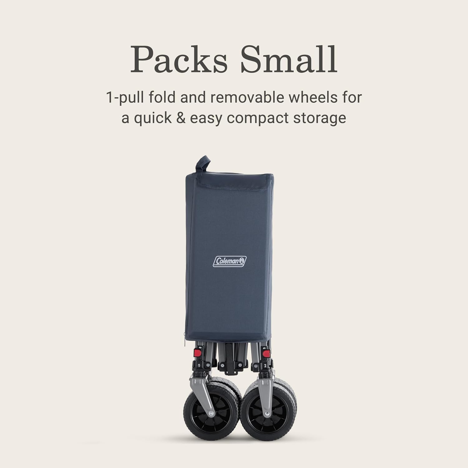 Detalle 2 de Coleman Collapsible Wagon 400-Pound Capacity