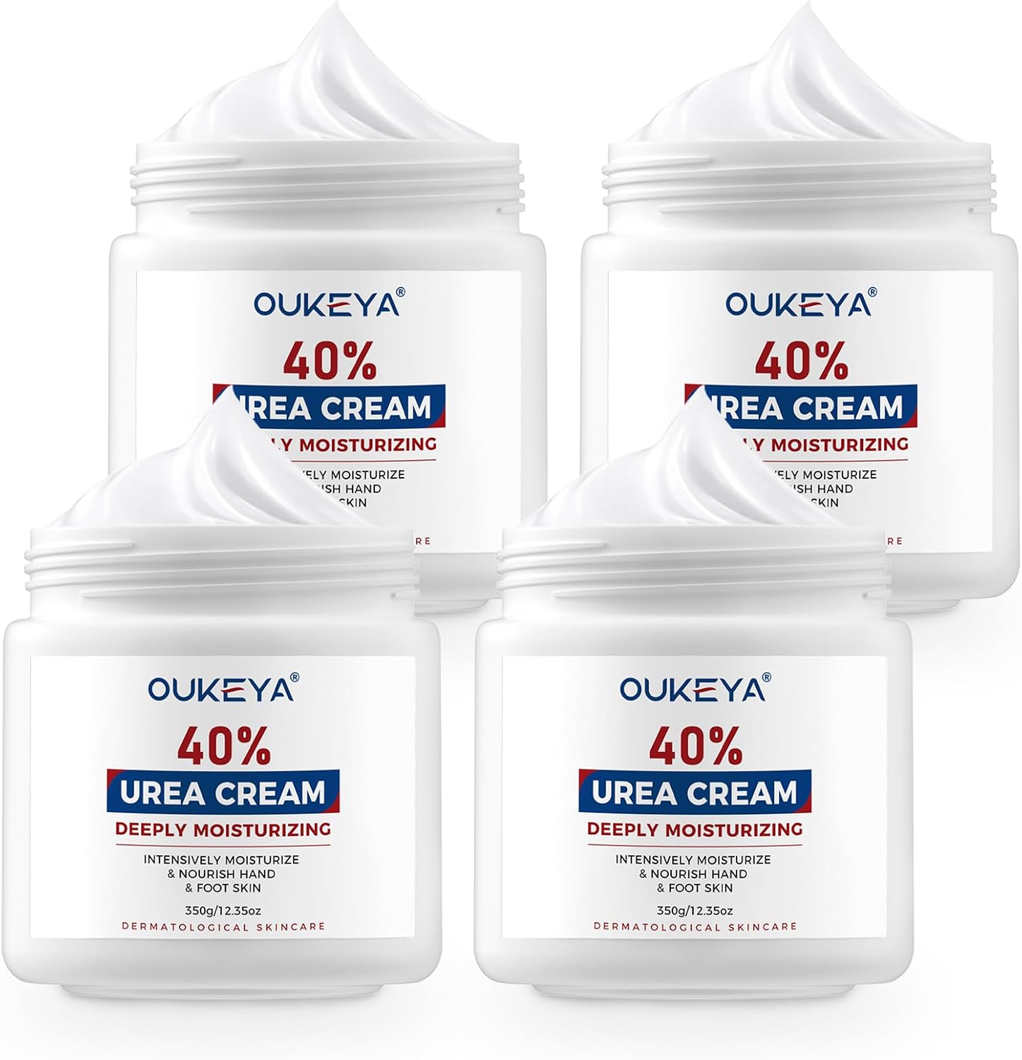 Thumbnail 1 de OUKEYA Urea Cream 40%: Deep Moisturising Foot & Hand Cream for Dry, Cracked Skin