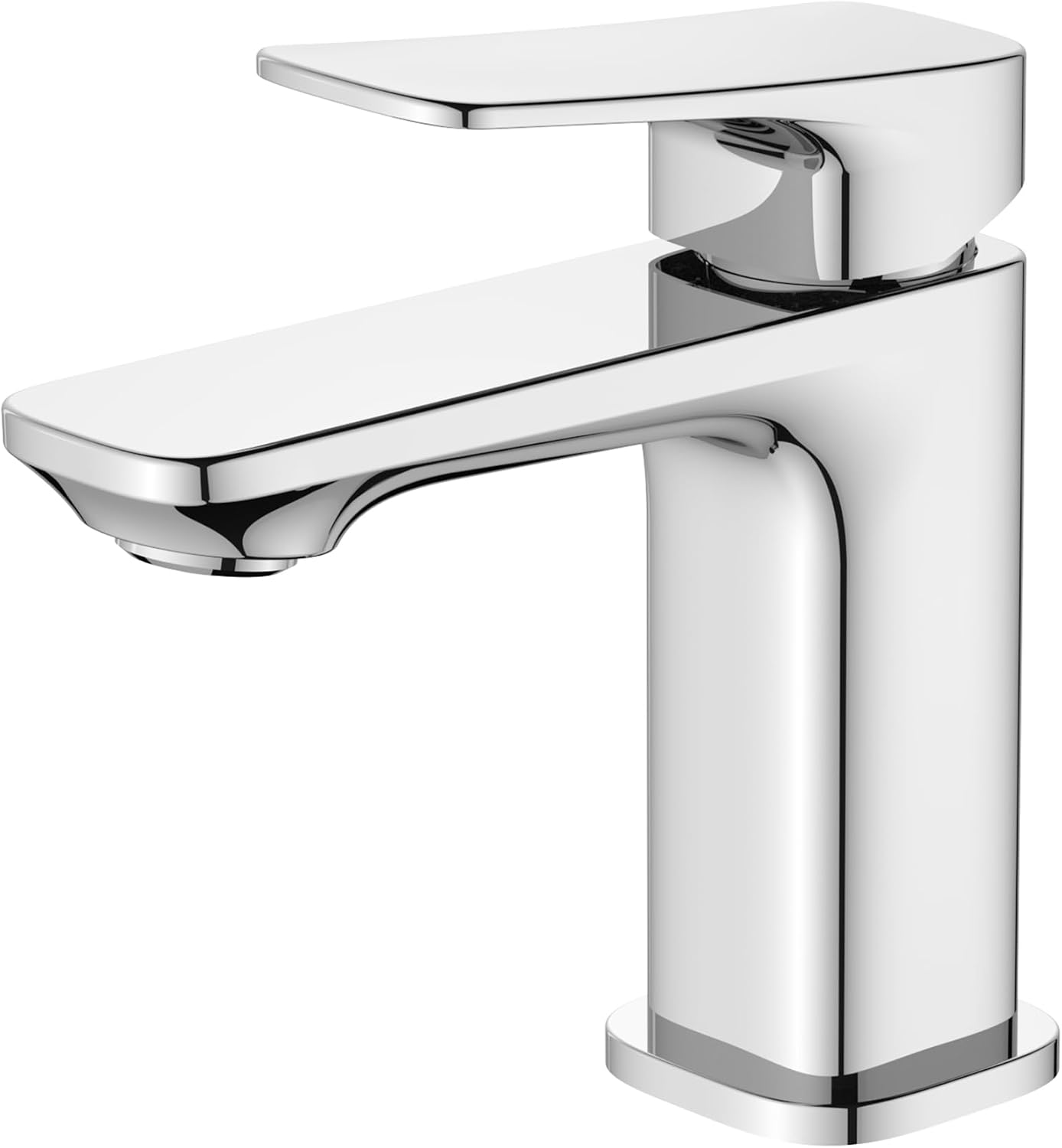 Detalle de BELZ Grifo monomando lavabo 82 mm cromado