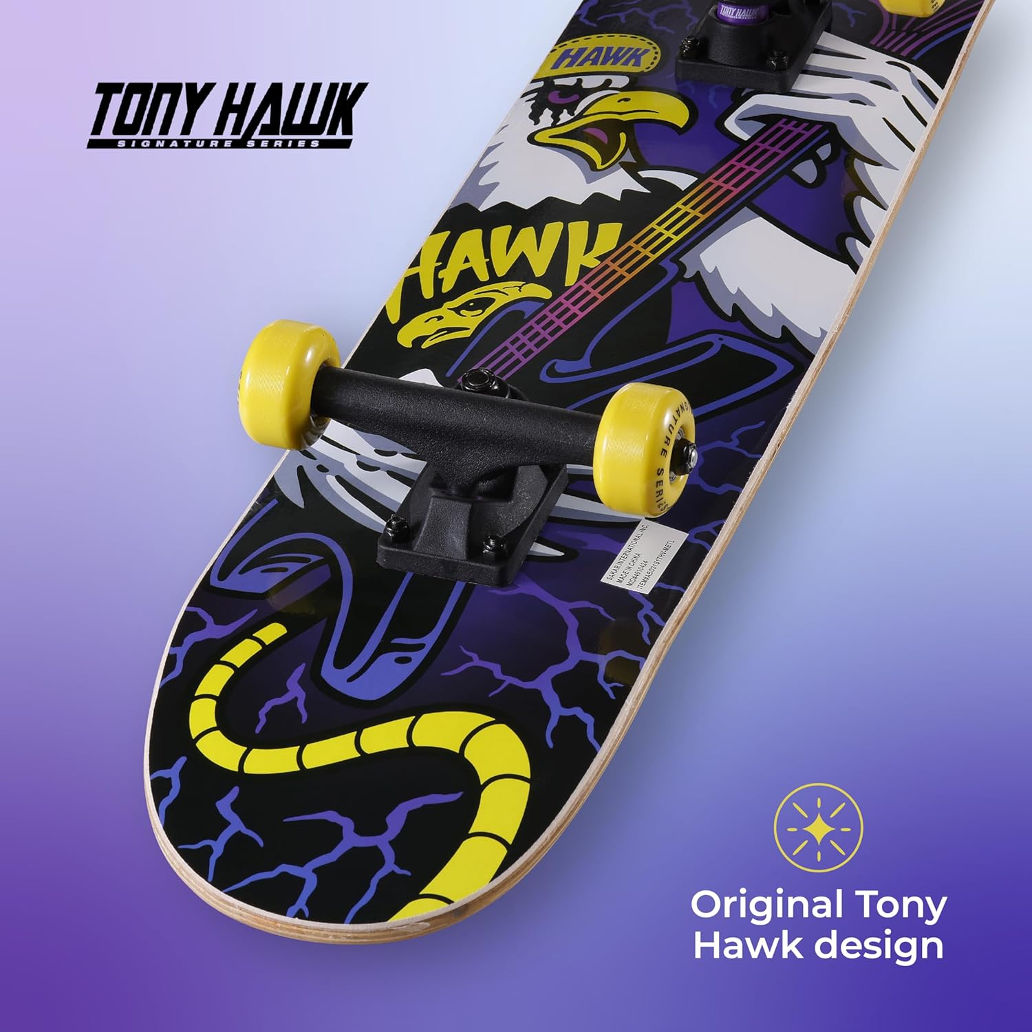 Thumbnail 4 de Tony Hawk 31" Skateboard Signature Series 1 with Pro Trucks 🛹