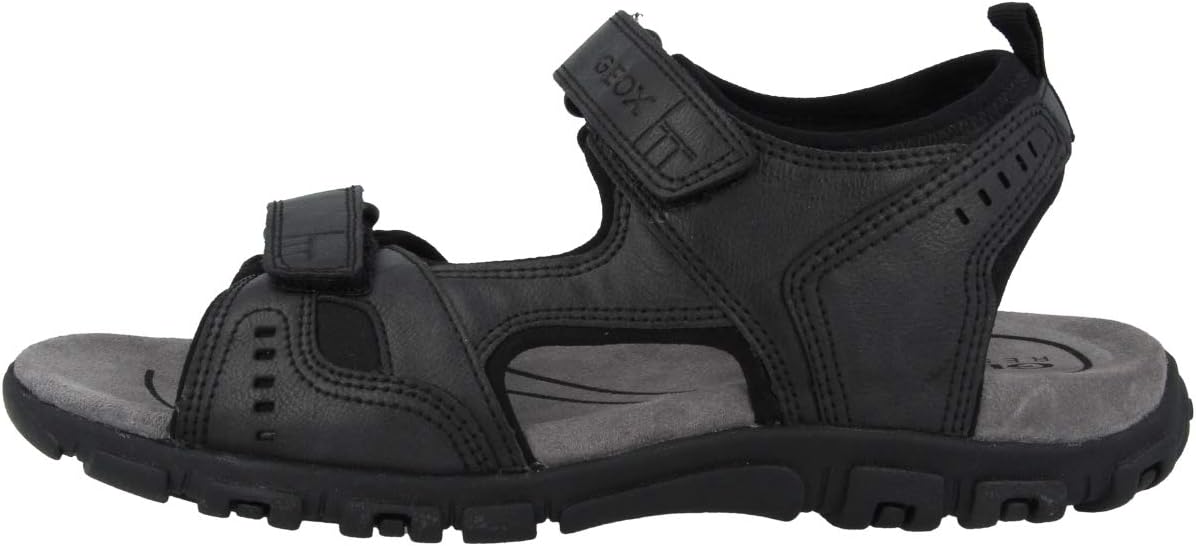 Detalle de Geox U Sandal Strada A – Sandali da uomo con punta aperta