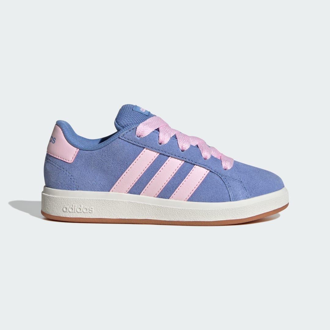 Detalle de Adidas Grand Court 00s en azul: comodidad clásica para el día a día