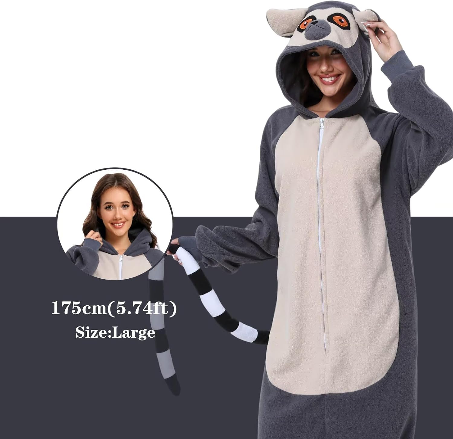 Thumbnail 1 de Cosplay-Jumpsuit Onesie für Erwachsene