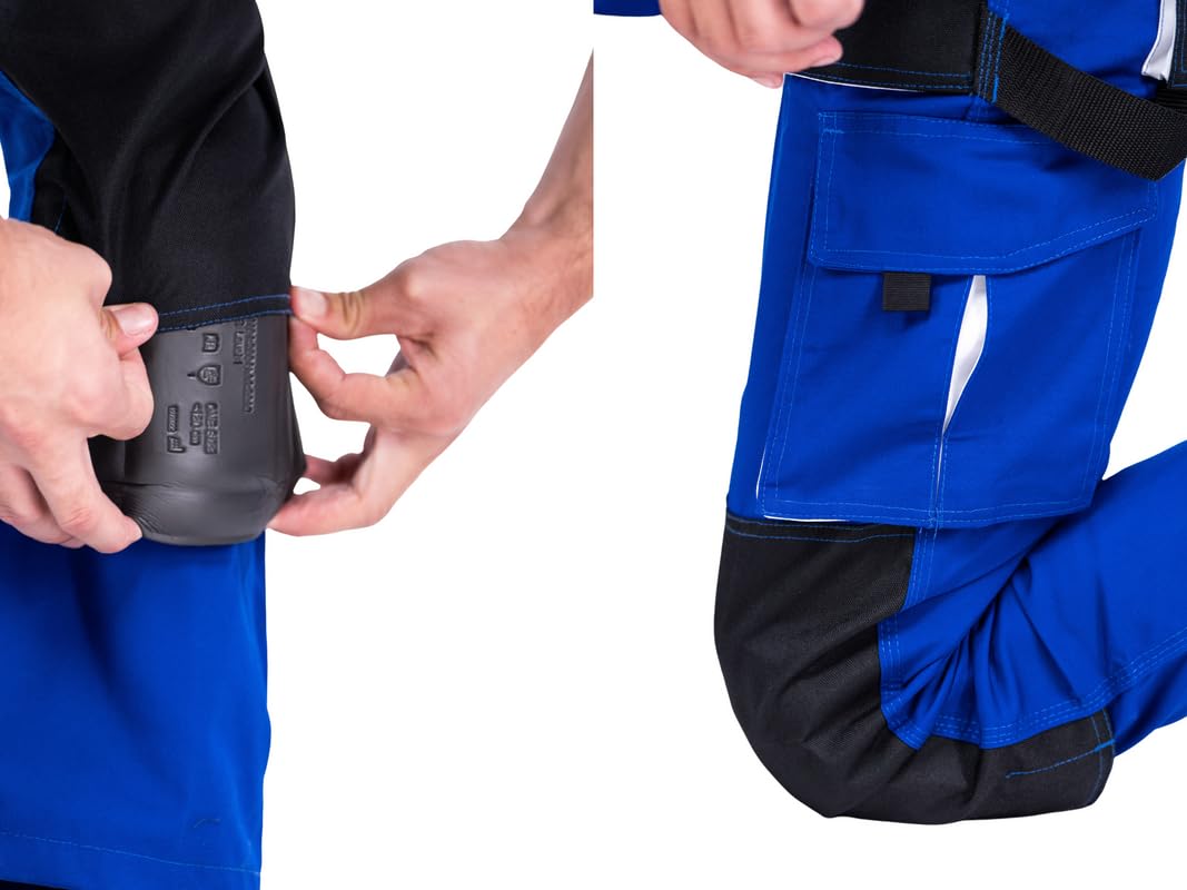 Thumbnail 4 de 1 paio di ginocchiere flessibili in schiuma per pantaloni da lavoro e salopette