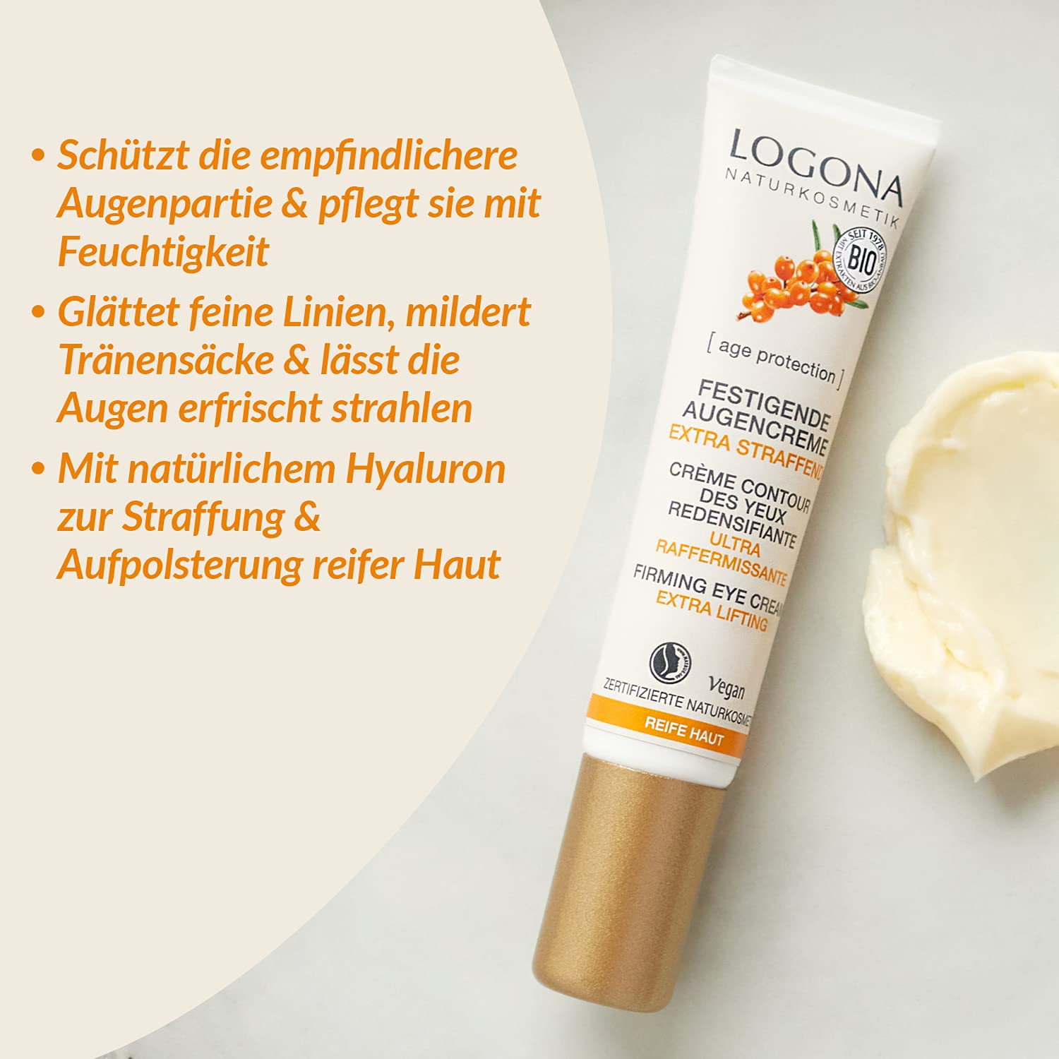 Thumbnail 2 de LOGONA Anti-Aging Augencreme für reife Haut