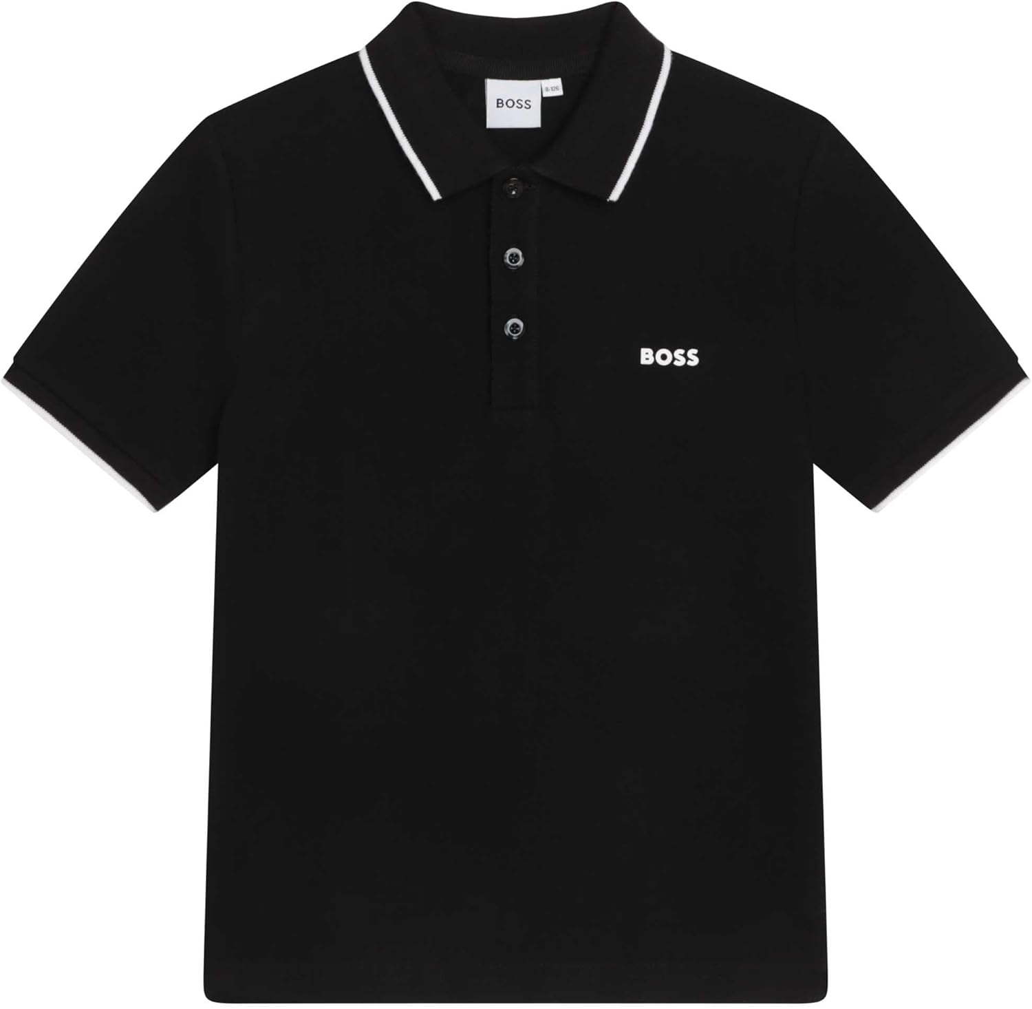 Detalle 2 de BOSS Polo maniche corte cotone