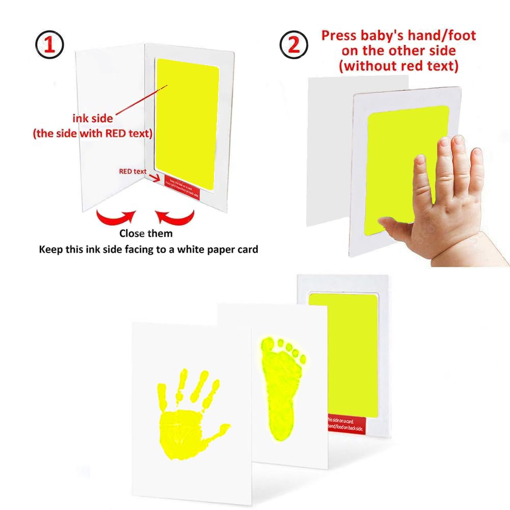Detalle de LelonHo Inkless Handprint Kit, 2-Pack