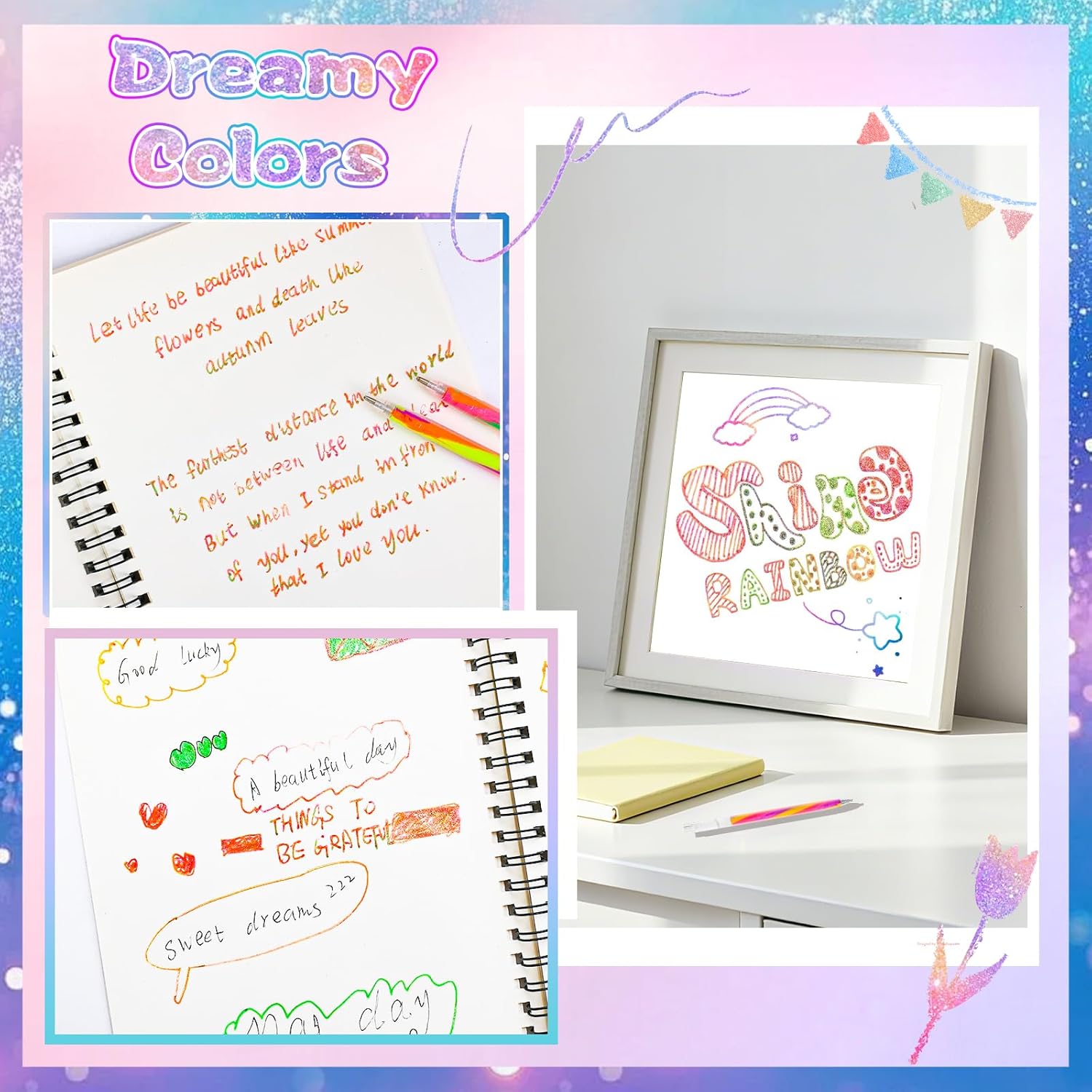 Thumbnail 4 de Ostergeschenke Regenbogen-Leuchtstift Set