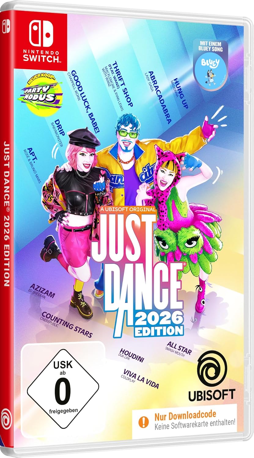 Detalle de Ubisoft Just Dance 2026 Edition 40 Songs