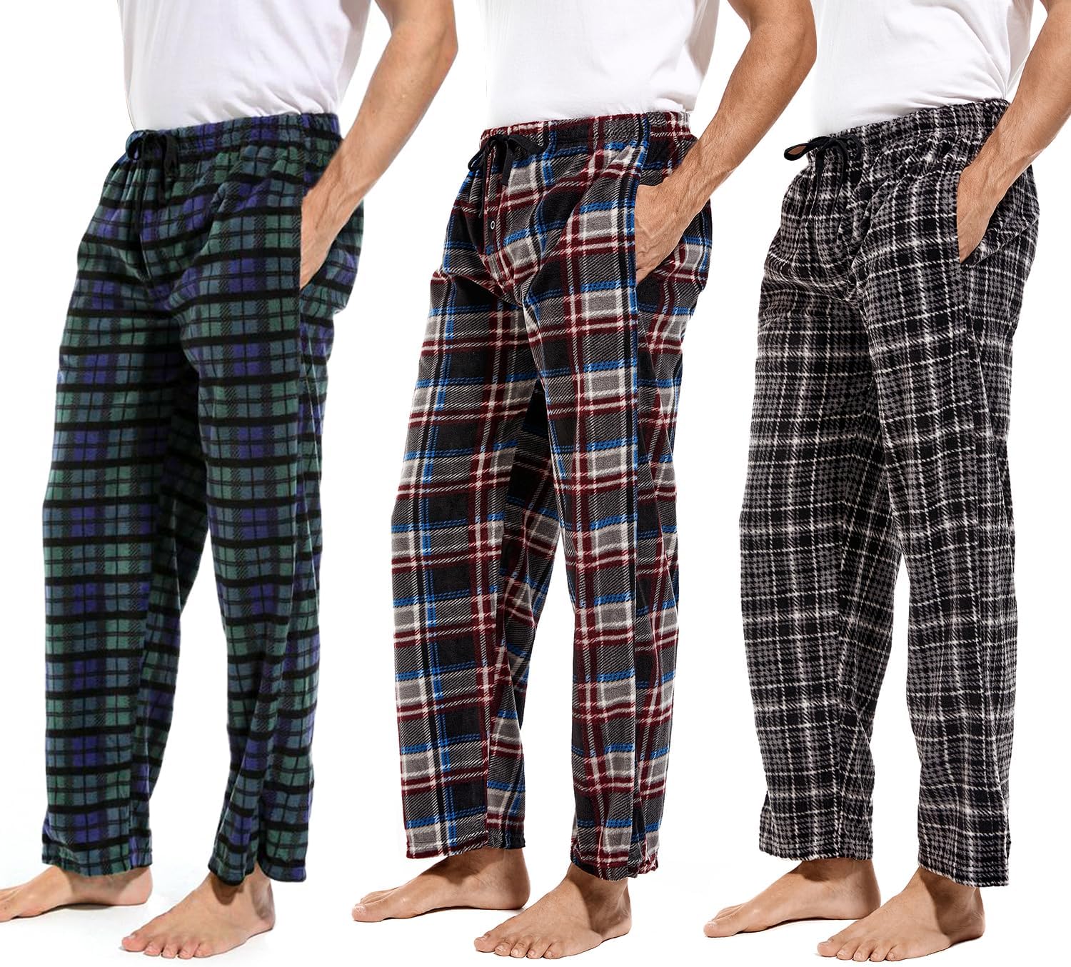 Detalle 2 de DG Hill Plaid Fleece PJ Pants