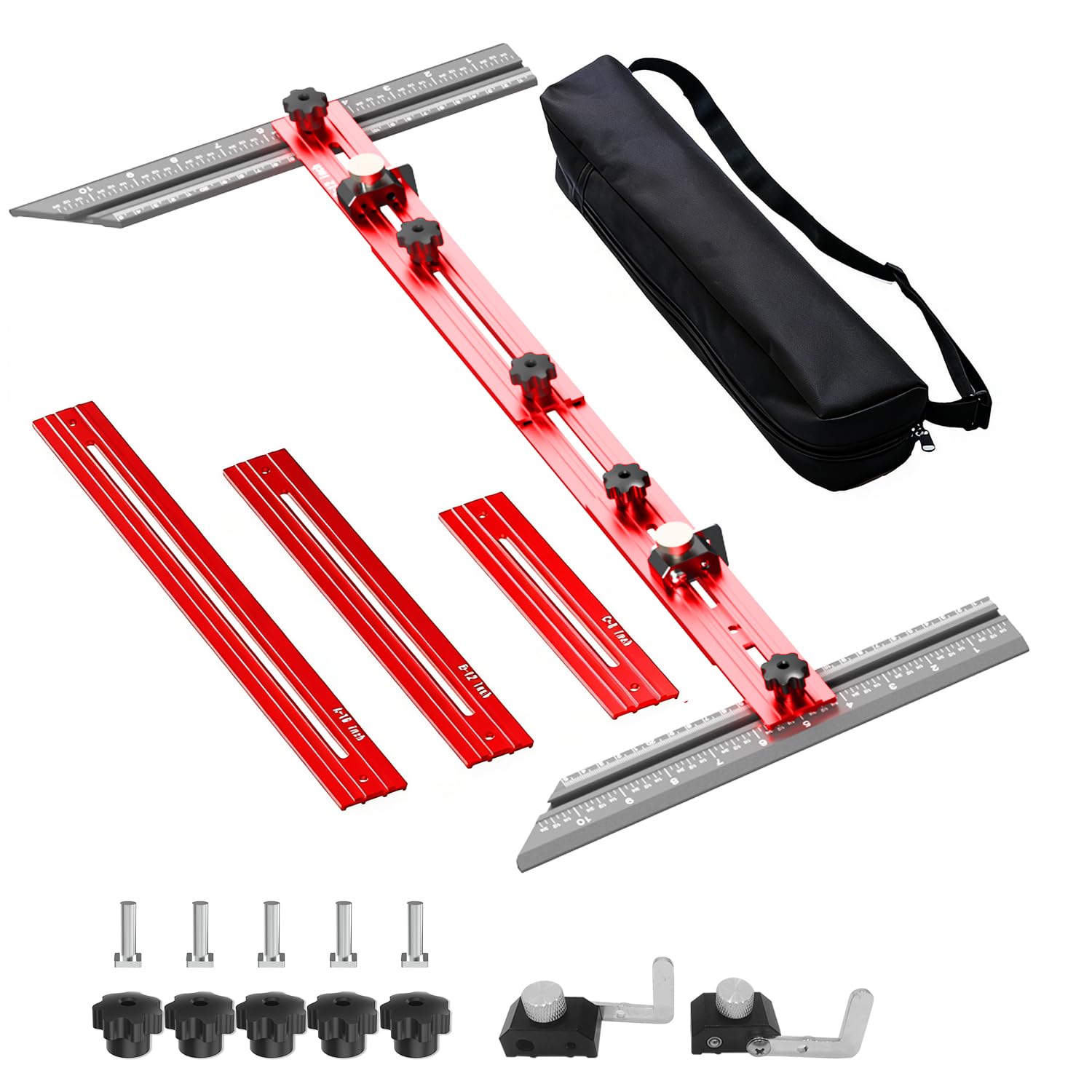 Detalle de Puriwood Stair Tread Template Tool Aluminum Alloy