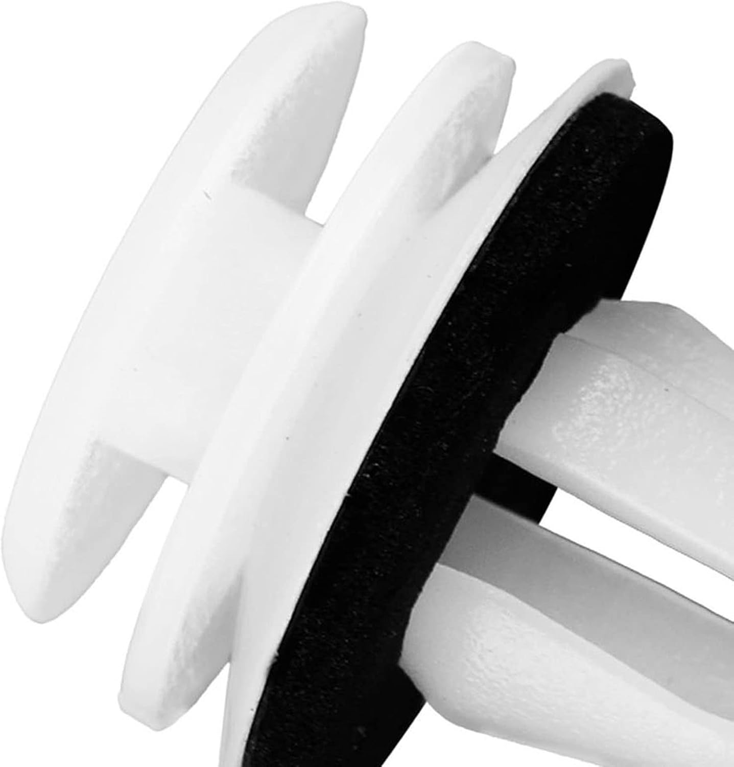 Thumbnail 5 de EBTOOLS dörrpanelsclips i vit plast, 50-pack för bilens dörrpaneler